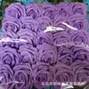 Caixa de Presente Transfronteiriça Espuma Pe Rosa Flor Artificial com Haste 25 Flores Decorativas de Casamento Presente de Dia dos Namorados