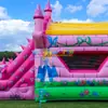 Castillo inflable transfronterizo, parque infantil al aire libre, trampolín inflable, cama elástica inflable europea y americana, equipo de diversión, castillo travieso