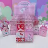 Tubo de almacenamiento de dibujos animados Sanrio con tijeras, portalápices con forma de Stitch para nevera y combinación de tijeras, papelería de decoración de escritorio