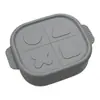 Fiambrera de Silicona Fiambrera para Calentar en Microondas para Trabajadores de Oficina Caja de Almacenamiento para Cocina Juego de Fiambreras Cuadradas