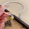Pulsera de Campana de Estilo Antiguo Chino Traje para Mujer Nicho de Lujo Ligero Exquisito Nicho de Lujo Pulsera de Moda Nacional Accesorios Avanzados Borla