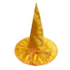 Chapéu de Bruxa de Renda Escura Gótico com Rosa, Chapéu de Feiticeira, Chapéu de Mago, Decoração para Cabeça, Chapéu de Mago Colorido de Veludo