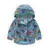 Ropa Infantil Ropa de Neopreno Forrada de Polar para Niños Primavera y Otoño Cortavientos para Bebé Abrigo de Polar con Capucha para Niños Grandes Moda Estilo Occidental