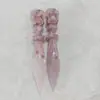 Direct from the manufacturer: natural crystal magic dagger, amethyst witchcraft magic wand, carved piece for home and office decoration