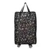 Bolsa de Viaje Plegable de Gran Capacidad, Unisex, con Ruedas Universales, Tela Oxford Impermeable, Bolsa de Viaje para Viajes de Negocios de Corta Distancia