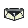 Iluminación Solar Luz Exterior Sensor de Luz Luz de Jardín Luz de Césped Luz de Pared Hogar 100LED Luz Solar