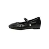 Zapatos de Verano Nuevos para Mujer de Cuero Suave con Boca Baja para Vestir Mary Jane Suaves No Cansan los Pies Suela Suave Zapatos Cheongsam