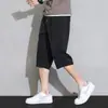 Pantalones Cortos de Seda de Hielo para Hombre, Estilo Delgado de Verano, Marca de Moda, Shorts de Playa Sueltos de Secado Rápido, Pantalones Cortos Deportivos Casuales para Hombre