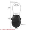 Candado para Casco Motocicleta Vehículo Eléctrico Casco Candado Antirrobo Candado de Cable Antirrobo para Carrito de Bebé Armario Equipaje Candado de Combinación