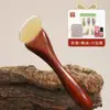 Peine Personalizado de Sándalo Morado y Sándalo Verde de Fabricante, Cepillo Meridian, Peine de Madera, Raspador para Puntos de Ojo de Pezuña de Oveja, Palo Especial para Masaje y Estiramiento de Tendones