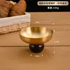 Vaso alto de acero inoxidable 304, vasito para flan, vasito dorado estilo coreano para helado, tazón para helado, tazón para postre de ensalada de bola de nieve