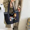 2026 Nuevo Bolso de Hombro Grande de Nicho para Mujer Sentido del Diseño Lindo Bolso Tote de Dibujos Animados Bolso Versátil Simple para Mujer