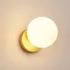 Lámpara de Pared Lámpara de Mesita de Noche Dormitorio Americano Escandinavo Led Sala de Estar Pasillo Lámpara para Escaleras Negra Simple Moderna Metabo