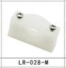 Espaçamento entre Furos 14-15mm Plástico Placa de Crimpage Curva Nylon Fivela de Crimpage de Uma Palavra Protege Plástico Linha de Fixação de Fio Cartão
