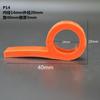 Tira de silicona en forma de E para horno de vapor, horno de almacenamiento en frío, caucho de silicona en forma de 9, resistente a ácidos y álcalis, resistente a altas temperaturas, tira de sellado de silicona en forma de P