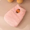 Nueva Chaqueta de Plumón Cálida a Prueba de Viento con Tracción para Mascotas de Cuatro Patas Pato Plumón Ropa de Otoño e Invierno para Perro Bichón Teddy Gato