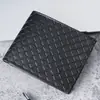 Nova Carteira Masculina Carteira Curta Masculina Moda Jovem Xadrez Diamante Porta-Cartões Múltiplos Porta-Moedas de Grande Capacidade Carteira Macia