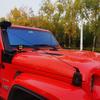 Se aplica a Wrangler jl 07-23, piezas modificadas, línea de derivación del capó del motor todoterreno, separador de barrera frontal