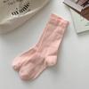 Calcetines blancos sin costuras de confinamiento para mujer, calcetines hasta media pantorrilla de algodón puro para primavera y otoño, calcetines negros de verano tipo calcetines de felpa estilo ballet