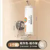 Suporte para Filme Plástico com Ventosa de Aço Inoxidável Prateleira de Armazenamento Doméstica para Cozinha Prateleira de Armazenamento Montada na Parede Prateleira Drenante Multifuncional Venda por Atacado