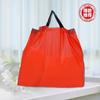 Sacolas de Embalagem para Levar, Sacolas Tote de Plástico com Cordão, Bolsas com Cordão, Sacos Descartáveis para Alimentos, Sacolas para Chá de Leite, Sacolas de Entrega em Estilo Chinês