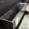 Estanque de Filtro de Paisaje con Estanque de Peces al Aire Libre, Losa de Roca para Cría de Tortugas, Paisajismo de Balcón, Agua Corriente, Tanque Grande de Pie, Patio de Cristal