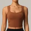 Regata esportiva Lulu-style, macia como nuvem e respirável, para mulheres, de corte justo, com um lindo design nas costas, de secagem rápida, adequada para corrida, fitness e yoga.