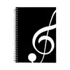 Libro de práctica de papel para personal infantil transfronterizo para piano y guitarra, libro de música con espacio amplio, personalizable