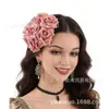 Temporada de Corridas da Amazon Transfronteiriça Headpiece Floral Vintage Acessórios de Cabelo Europeu e Americano Headwear para Performance de Noiva Banquete Fornecimento Atacado