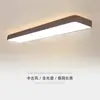 Luminária de teto moderna de meados do século em formato de tira longa, nova luminária minimalista para restaurante, criativa retrô para hall de entrada, corredor e varanda