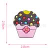 Charms para Zapatos de PVC de Alta Calidad de Primera Edición Fruta Helado Dibujos Animados Hebilla de Zapato de Goma Suave Colgante Plástico Zuecos Accesorios para Zapatos DIY