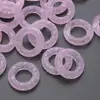 Padrão de Nuvem Transparente Anel de Corrida Contas de Vidro Acessórios DIY Chaveiro Artesanal Pulseira Acessórios de Pingente Transmissor de Luz Joias