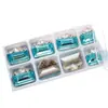 Cristales K9 Corte 6*10 Rectangulares Sin Base, Decoraciones Brillantes de Uñas de Alta Calidad
