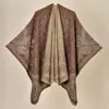 Regalo Bufanda Pueblo Acuático Jiangnan Caja de Regalo de Alta Gama Viaje Otoño e Invierno Más Fácil de Combinar Bufanda Tejida de Imitación Cachemir Bufanda Cálida