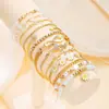 Moderna Cadena Estilo Bohemio Estrella de Cinco Puntas Amor Margarita Perla Conjunto de Pulseras Pulsera de Lujo de Nicho