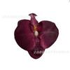 Orquídea Mariposa Artificial Tela de Seda Flores Falsas de Gama Alta Arreglo de Escena Realista Materiales DIY Decoración de Sombrero Ropa
