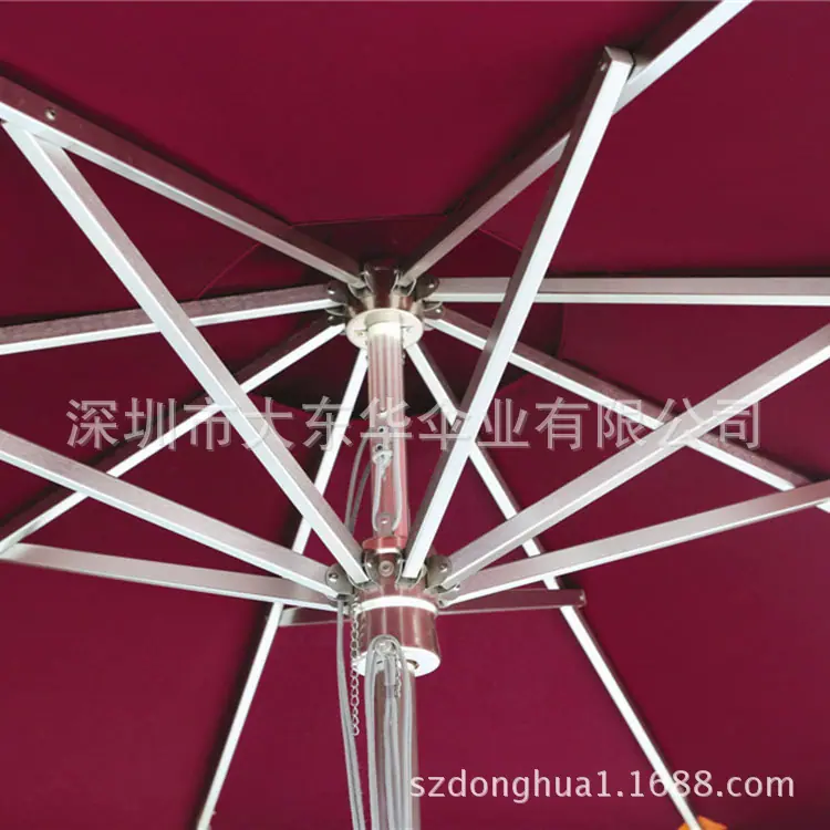 8骨铝中柱伞7