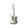 50 Pingentes de Saxofone Vintage Prata, Violino e Notas Musicais DIY para Colares e Pulseiras, Acessórios Criativos para Joias