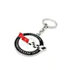 Chaveiro de metal modificado para carro JDM NOS HKS pingente de liga de zinco para Toyota Honda