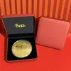 Ouro Puro 999 Mais Vendido Série Torta Princesa Fique Rico Feliz Aniversário Conjunto de Presente para Presentes de Feriado