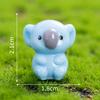 Musgo Micro Paisaje Creativo Lindo Colección Animales Pequeños Rana Pato Tortuga Dinosaurio Koala Ratón Mini Adornos