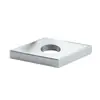 Tuerca de diamante de acero al carbono, tuerca de diamante galvanizada anti-aflojamiento, tapa de tornillo cuadrada, accesorios para perfiles de aluminio tipo 30 tipo 40