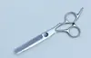 Tijeras de Barbero Transfronterizas, Tijeras de Dientes Planos, Tijeras Entresacadoras, Herramienta para Cortar Flecos, Set Casero de Peluquería para Auto-Corte Femenino