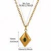 Collar transfronterizo de acero inoxidable bañado en oro de 18 quilates con circón y perla, colgante antiguo de amor, colgante con textura, no se decolora, moderno