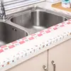Cinta de Costura de Belleza Personalizada Tira Impermeable de PVC Acrílico Cinta Antimoho para Cocina Baño Tira Selladora Zoclo Autoadhesivo
