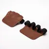 Guantes de Cuero para Fitness con Soporte de Muñeca para Dominadas, Mejora del Agarre, Muñequeras Unisex, Asistencia para Barra, Peso Muerto