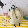 Mochila leve com cordão para atividades ao ar livre, mochila de ciclismo, bolsa para estudante universitário de badminton, grande capacidade para lazer, esportes e viagens