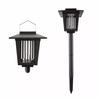 Lâmpada Matamosquitos para Gramado Solar Lâmpada Armadilha de Mosquitos para Pátio Externo Jardim Lâmpada Matainsetos Fabricante Repelente de Mosquitos Ultravioleta Tipo Choque Elétrico
