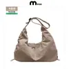 Bolsa de Lona 2026, Bolso Cruzado de Hombro Único Estilo Perezoso, Bolsa para Estudiantes Universitarios, Logo Personalizado, Gran Capacidad para Viajes Diarios