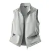 Colete Gilet Jaqueta Outdoor de Primavera e Outono Roupas Softshell Roupas de Montanhismo Roupa de Trabalho Uniforme de Trabalho em Equipe Personalização Pode Imprimir Logo